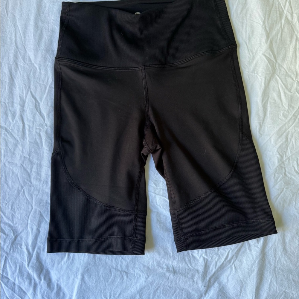90 Degree By Reflex Black Bike Shorts